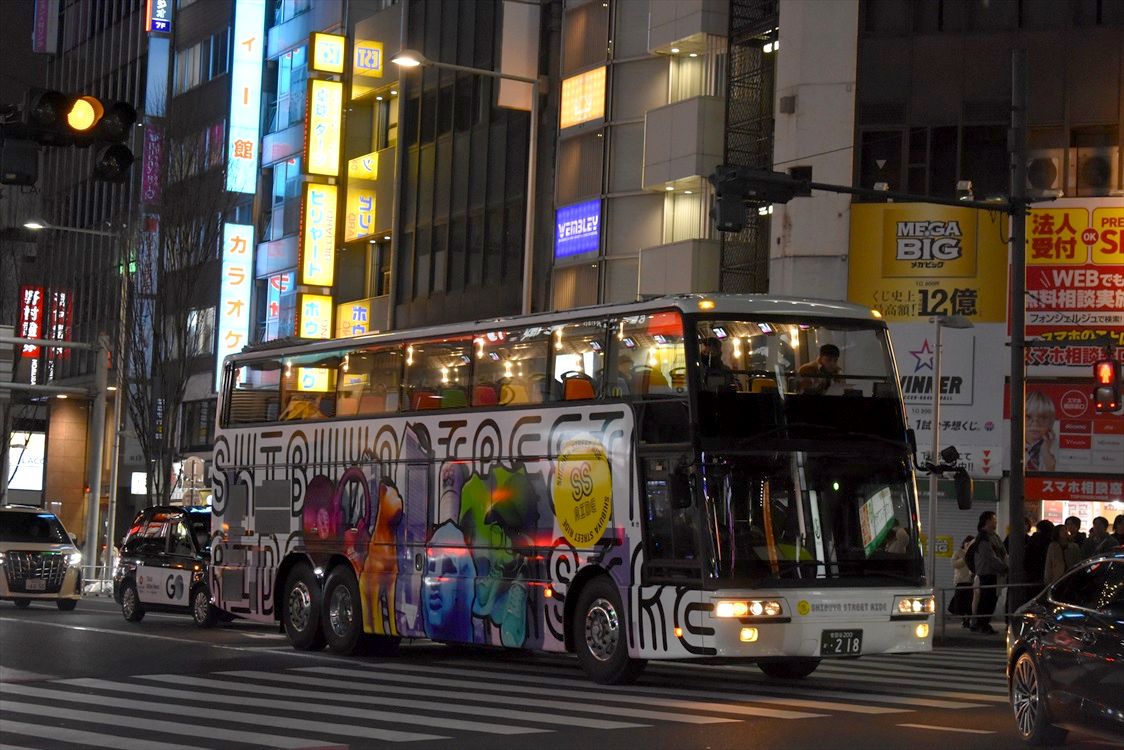 SHIBUYA STREET RIDE（東急バス） : ad-car's ラッピングデス