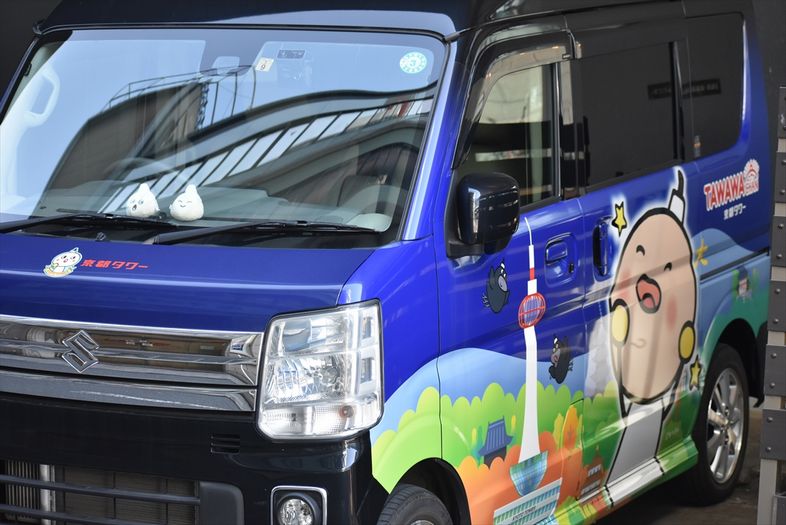 京都タワー ラッピングカー Ad Car S ラッピングデス