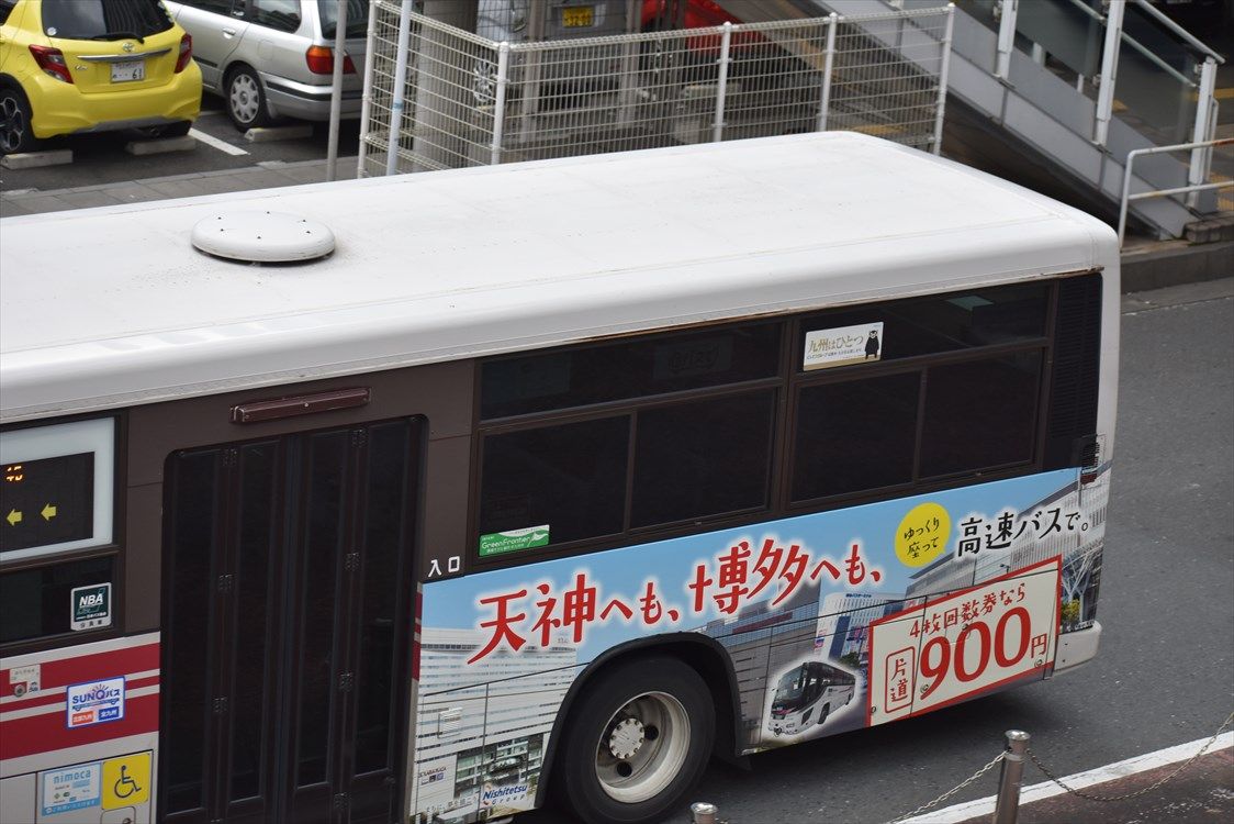 西鉄高速バス 西鉄バス Ad Car S ラッピングデス 西鉄高速バス 西鉄バス Ad Car S ラッピングデス