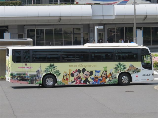 Jalパック 東京ディズニーリゾート 東京空港交通 Ad Car S ラッピングデス