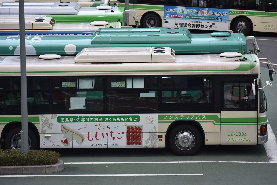 さくらももいちご 徳島バス 大阪シティバス Ad Car S ラッピングデス