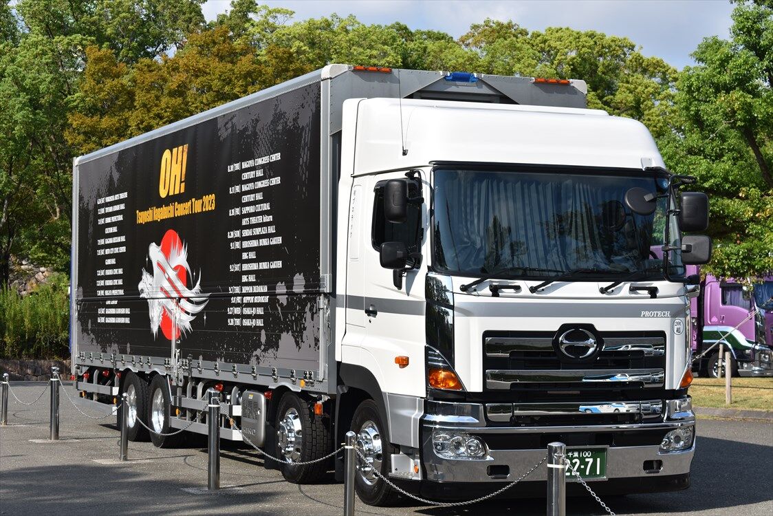 長渕剛(ツアートラック)2023 : ad-car's ラッピングデス 長渕剛(ツアートラック)2023 : ad-car's ラッピングデス