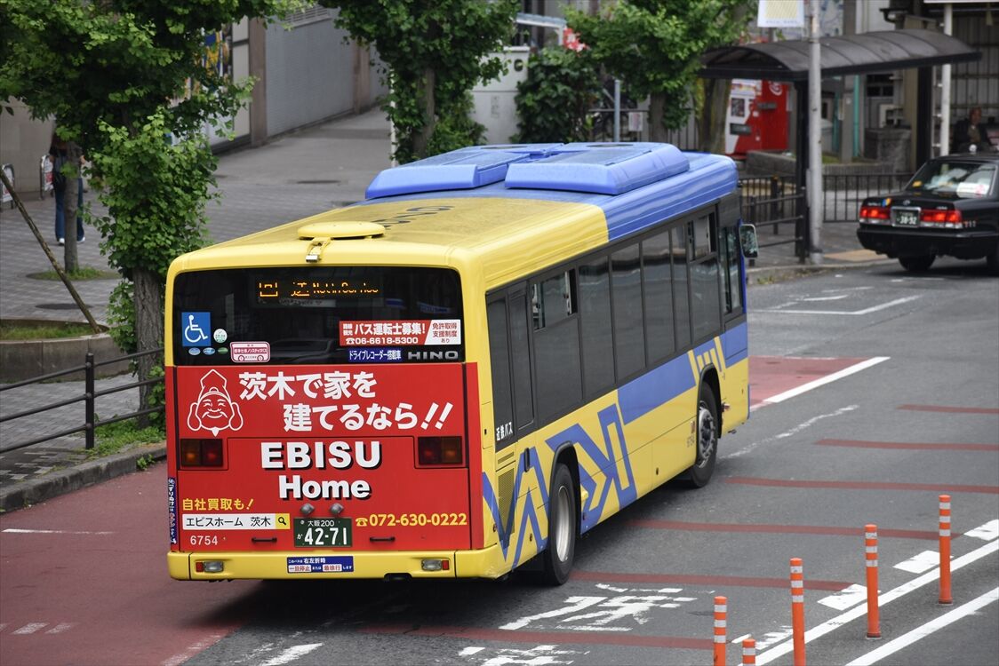 コジマ ビックカメラ 近鉄バス 6764 Ad Car S ラッピングデス