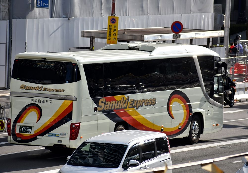 四国高速バス1990他 : ad-car's ラッピングデス