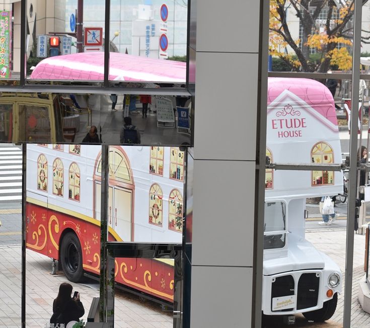 Etude House ロンドンバス Ad Car S ラッピングデス Etude House ロンドンバス Ad Car S ラッピングデス