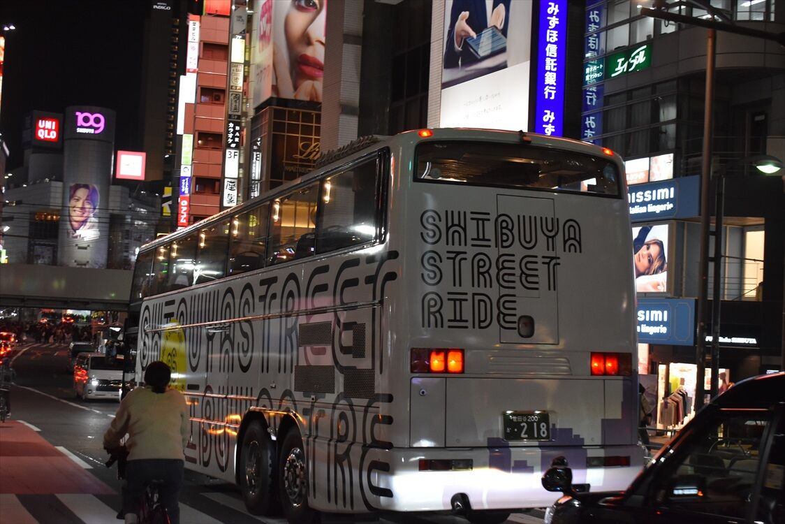 SHIBUYA STREET RIDE（東急バス） : ad-car's ラッピングデス