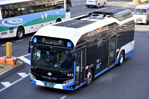 神戸市 水素バス : ad-car's ラッピングデス