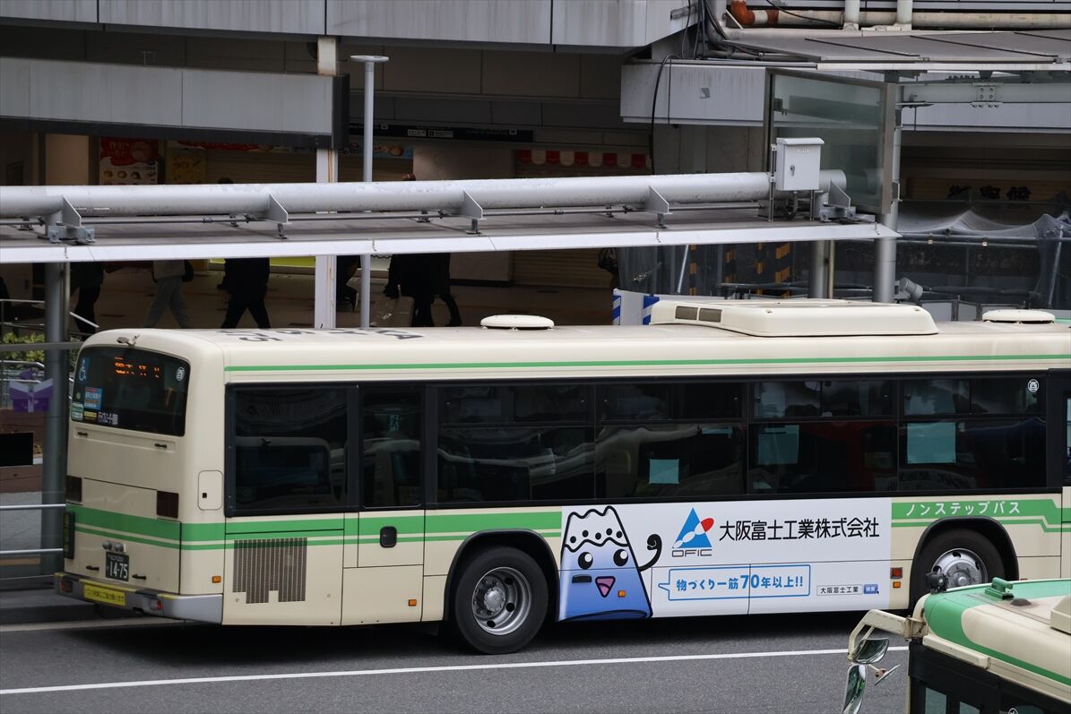 △OFIC 大阪富士工業（大阪シティバス） : ad-car's ラッピングデス