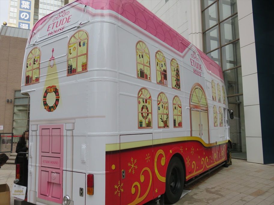 Etude House ロンドンバス Ad Car S ラッピングデス Etude House ロンドンバス Ad Car S ラッピングデス
