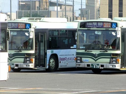 京都市バス1日乗車券　京都国際マンガ・アニメフェア2013 有閑倶楽部デザイン 公式イベント】京の都に心舞ふ。～アニメとマンガで彩る古都