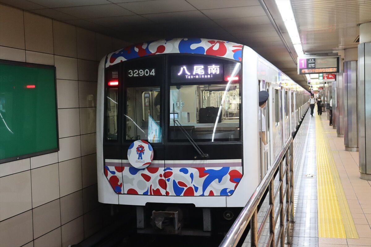 PiTaPa20thヘッドマーク（大阪メトロ谷町線） : ad-car's ラッピングデス