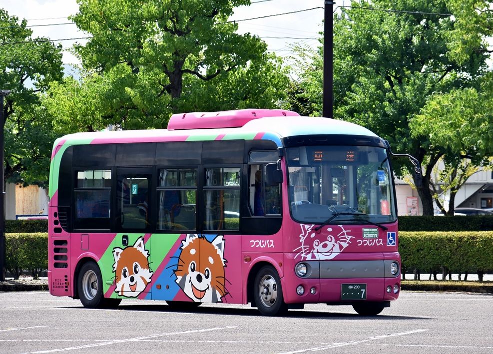 鯖江市 つつじバス 越前観光バス Ad Car S ラッピングデス