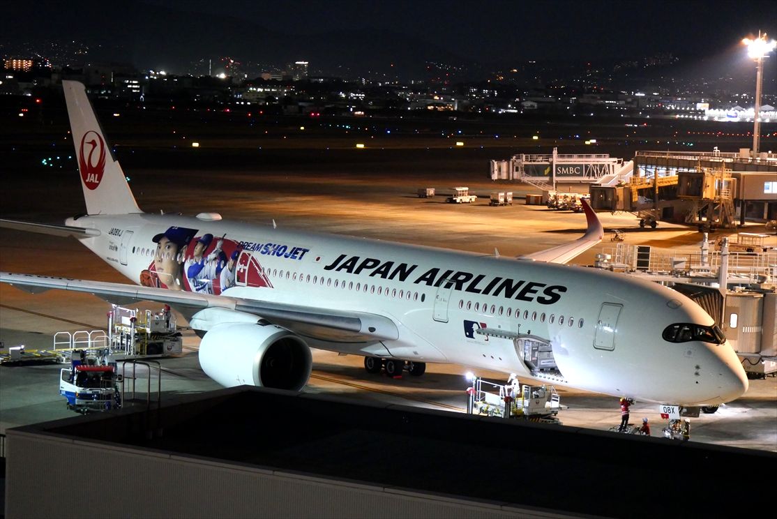 大谷翔平 DREAM SHO JET（JAL） : ad-car's ラッピングデス