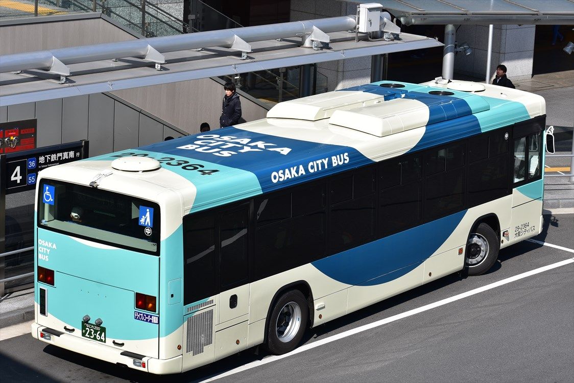 大阪 OSAKA CITY BUS：2363・2364（大阪シティバス） : ad-car's