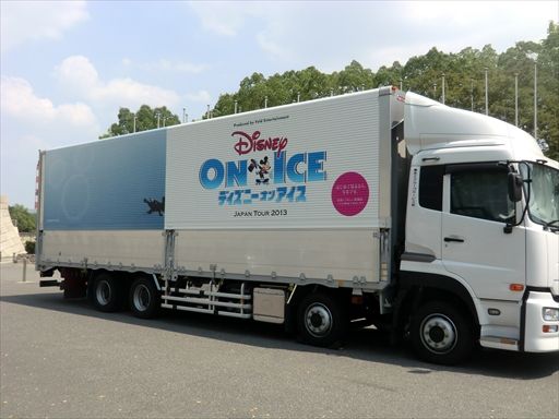 ディズニー オン アイス ツアートラック Ad Car S ラッピングデス
