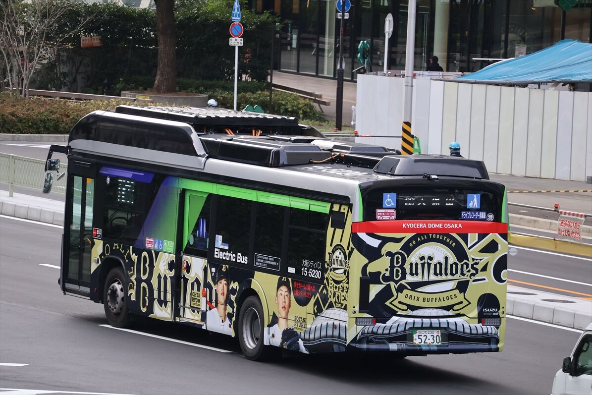 オリックスバファローズ（大阪シティバス）1/17 : ad-car's ラッピングデス