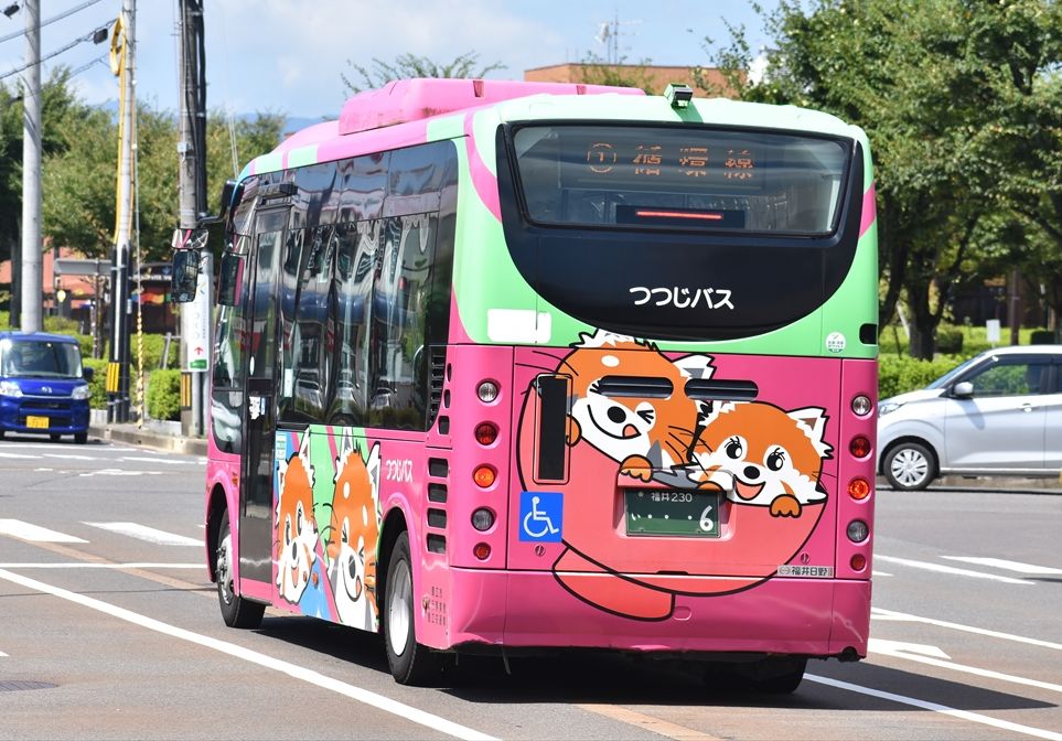 鯖江市 つつじバス 越前観光バス Ad Car S ラッピングデス