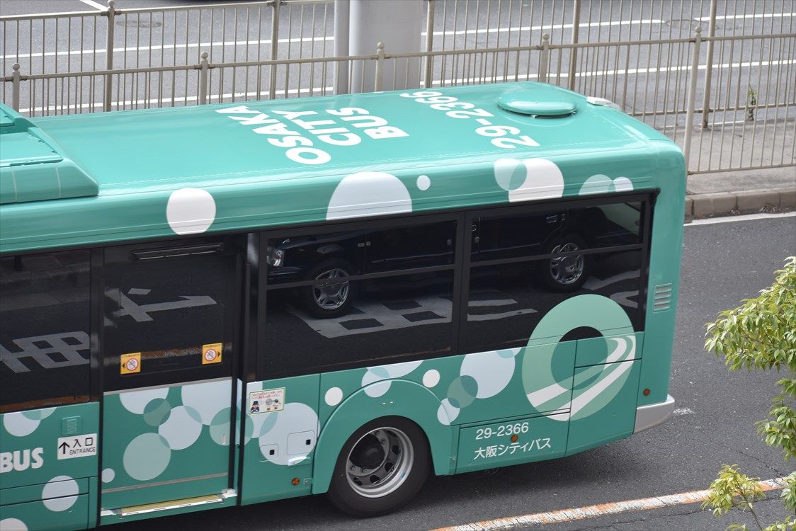 大阪 OSAKA CITY BUS：2366（大阪シティバス） : ad-car's ラッピングデス