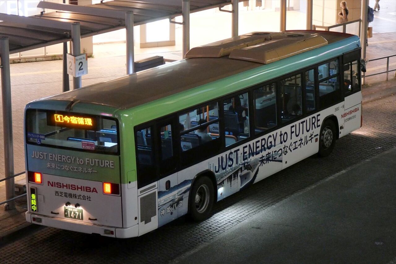 西芝電機（神姫バス） : ad-car's ラッピングデス