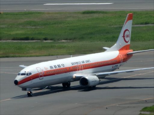 1/130 B737-400 JTA 日本トランスオーシャン SWAL/南西航空復刻