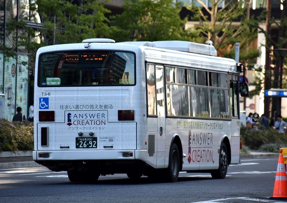 名古屋市バス Ad Car S ラッピングデス