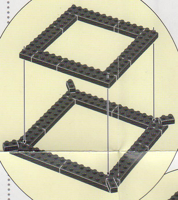 ナノブロック 説明書 金閣寺 其の一 怒ｓの館