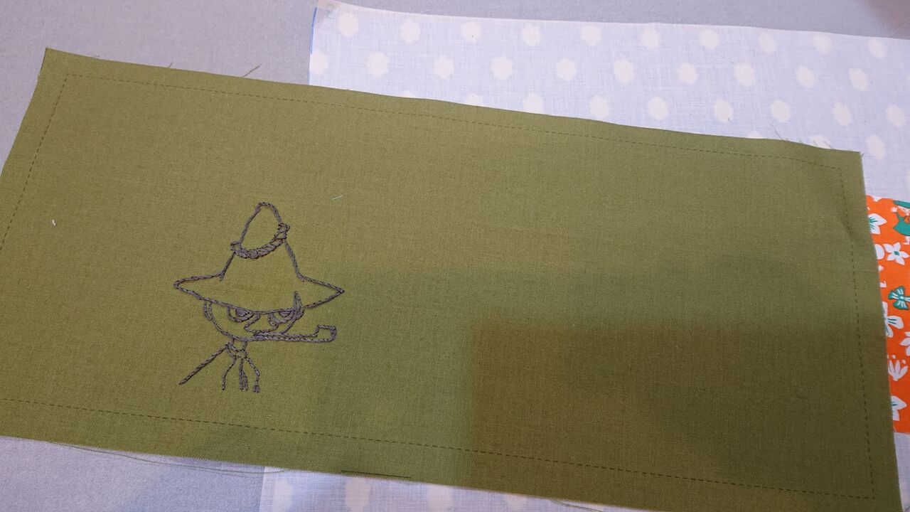 ムーミンキルト3 スナフキンの2wayブックカバー１ デアゴスティーニ Wshinchan 令和