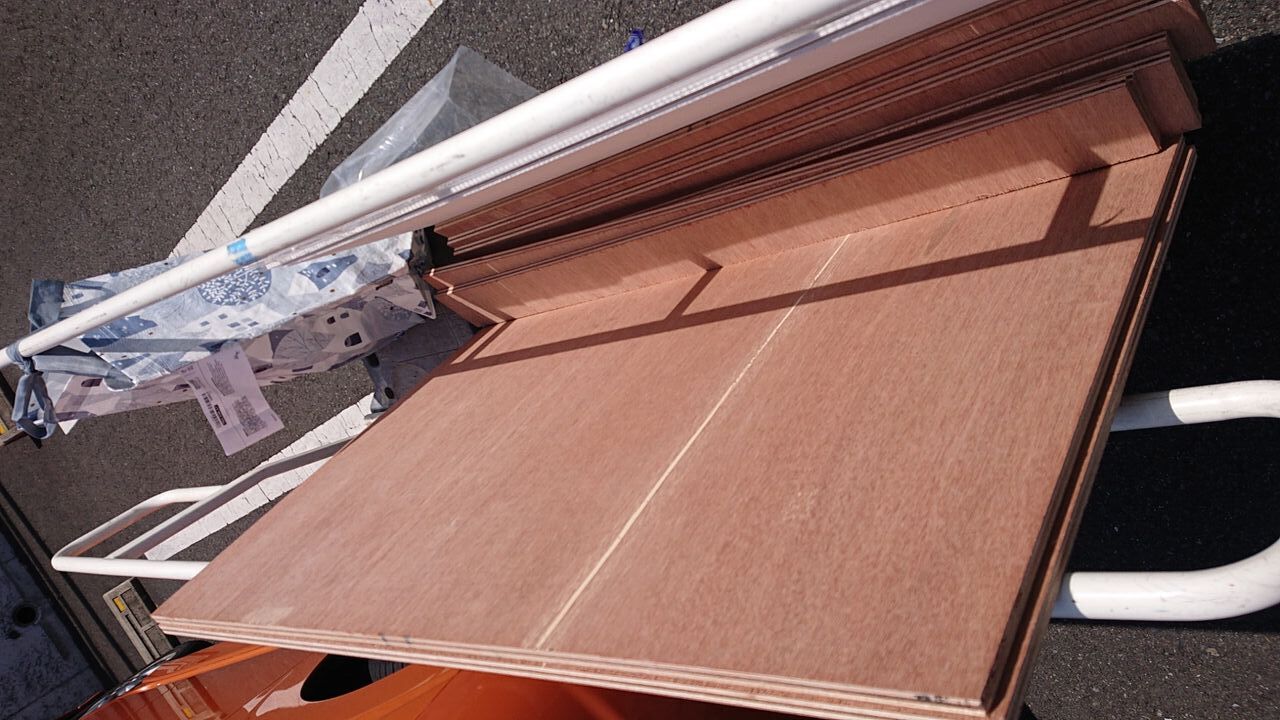 埋め込みミシン台をdiy４ 材料を購入 スーパーバリュー パッチワーク作業台 埋込み式ミシン台 Sewing Machine Table 主婦のdiy Wshinchan 令和