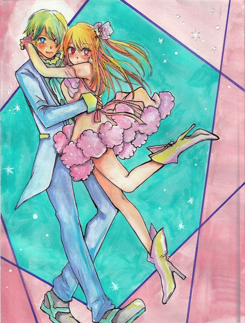 推しの子ぬりえ2024080202