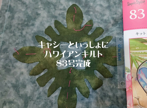 キャシーといっしょにハワイアンキルト8384001