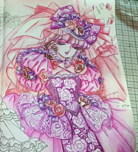インクテンス練習a045