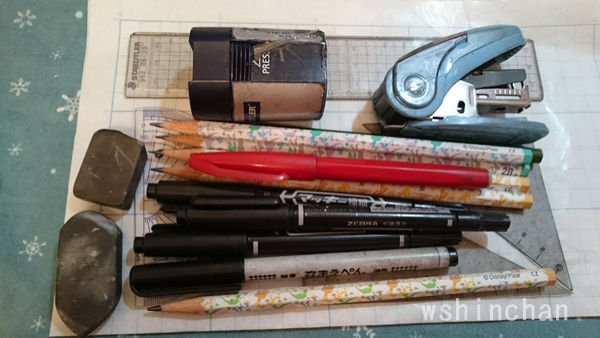 小学生用大容量筆箱を作りました ペンケース ハンドメイド 手作り ペンケース作り方 新学期 入学準備 Wshinchan Next
