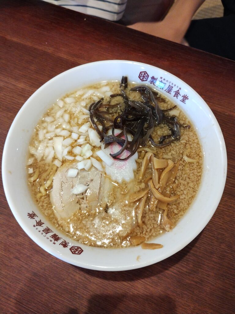 製麺屋食堂 聖籠店 熱々だって大丈夫 新潟ラーメン とあるラーメン同好会