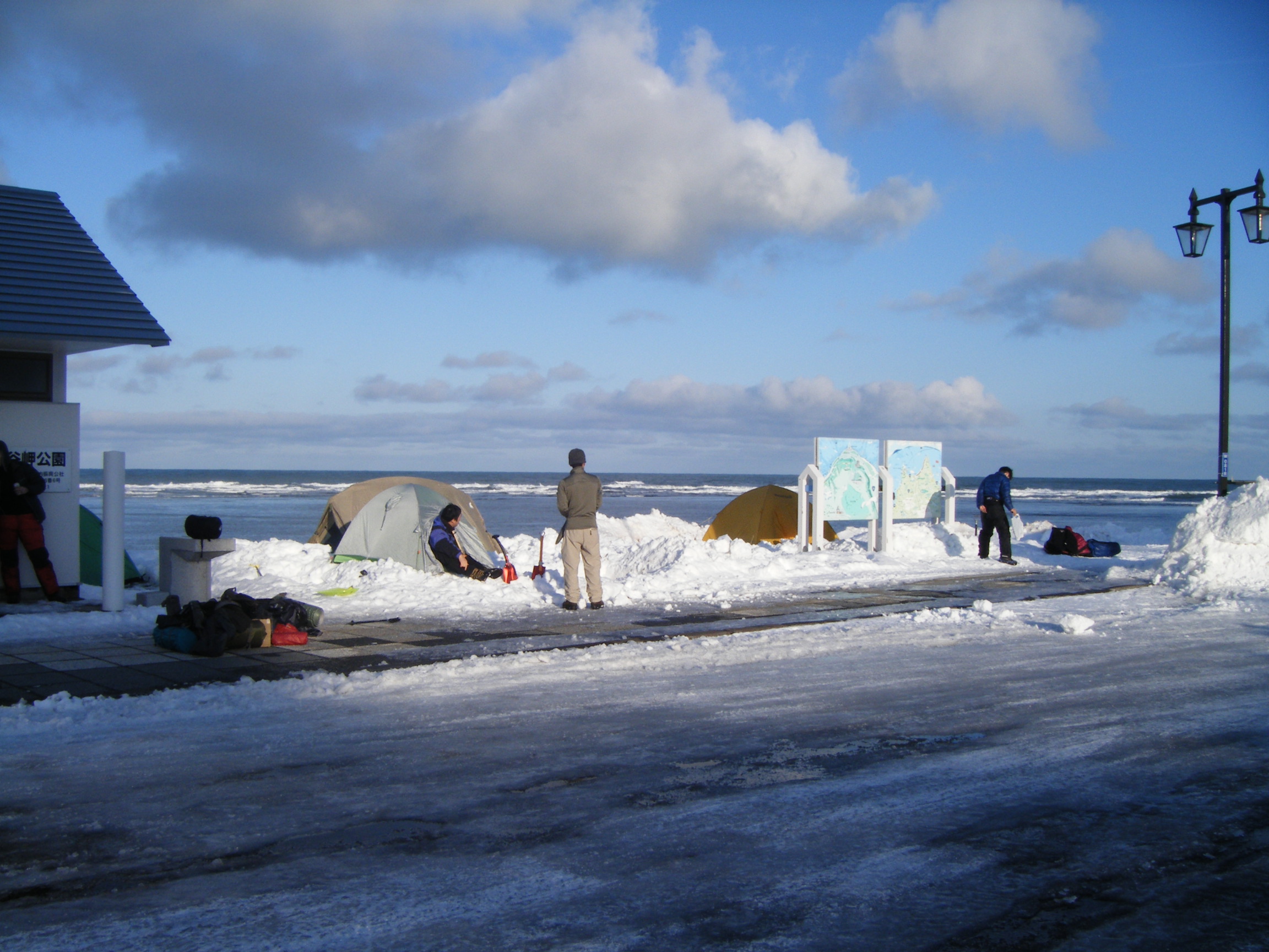 11 12 宗谷岬年越しキャンプ 大志たことじゃないですが