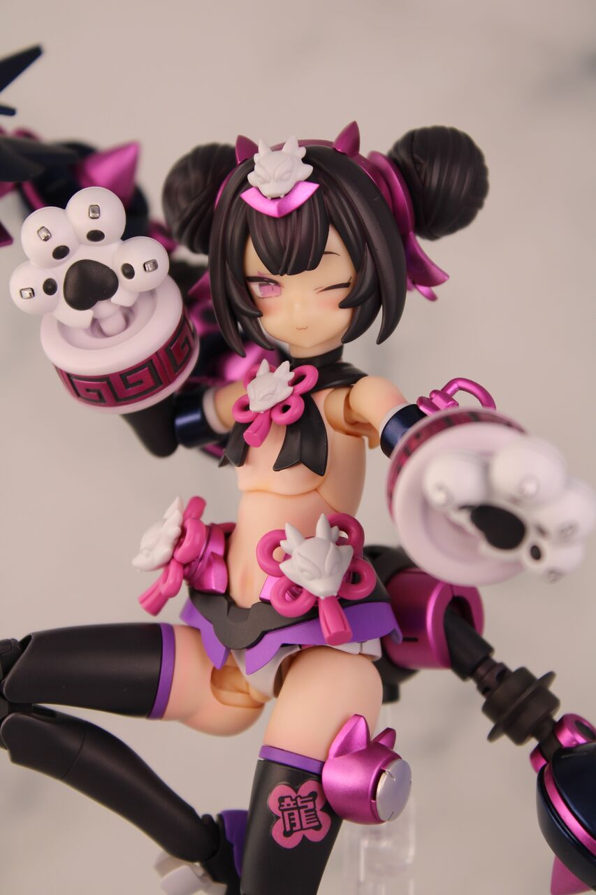 メガミデバイス PUNI MOFU ロン（魔改造仕様）完成。 : たぬき地蔵のblog
