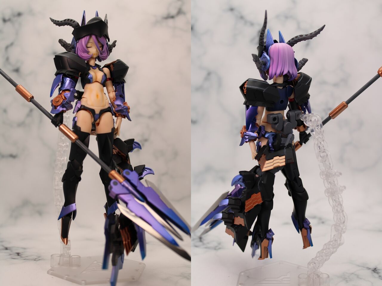 メガミデバイス　バスタードール　タンク　改修　改造　塗装済み完成品