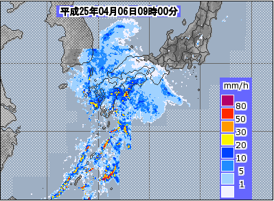 2013年04月06日 : チーム森田の“天気で斬る!”