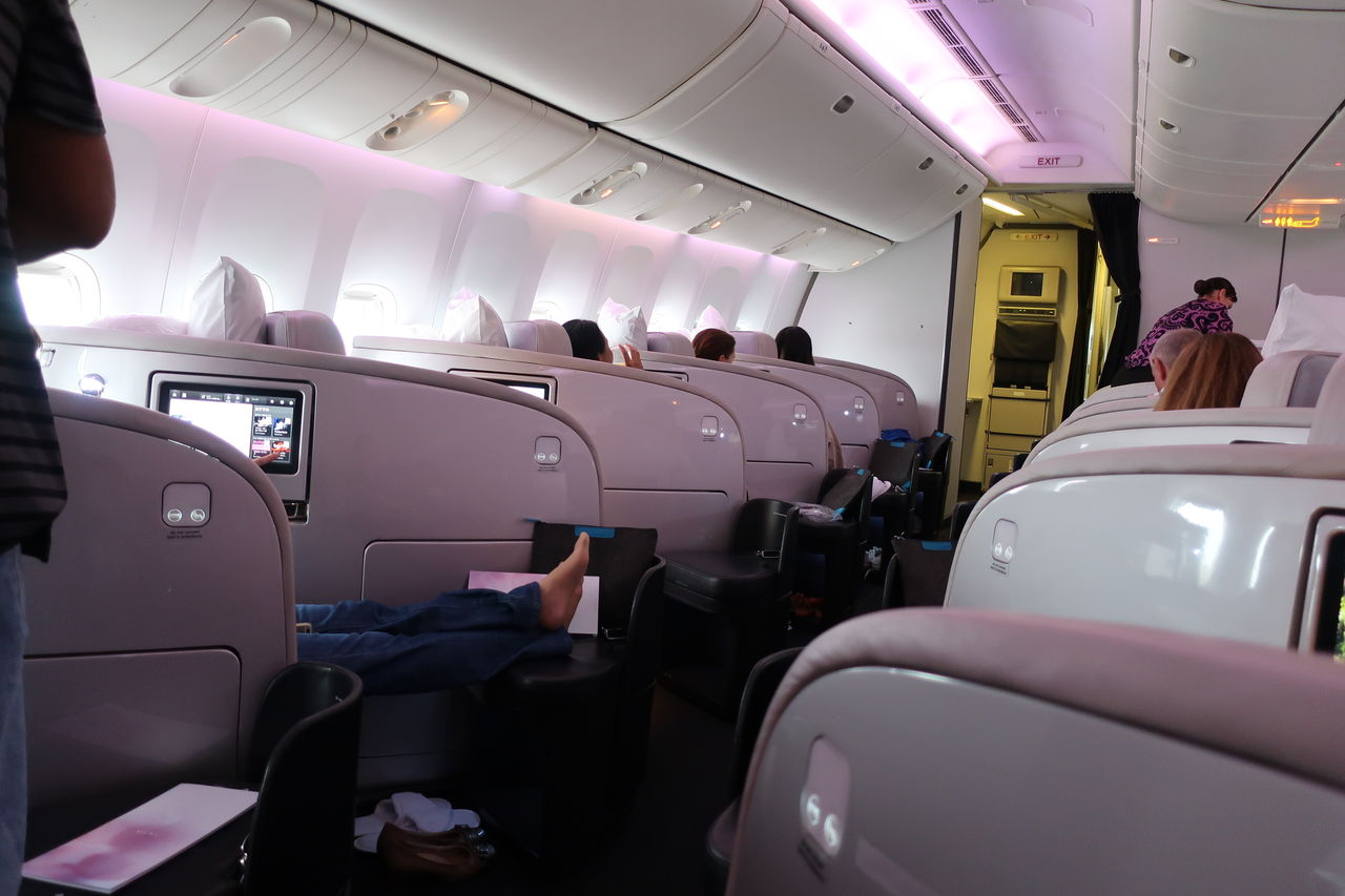 ニュージーランド航空ビジネスクラス搭乗記 旅の記録 あとどれだけの所に行けるだろう