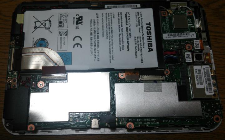 Regza Tabletが充電できない 修理してみよう Wwman ワーマン のblog Regza Tabletが充電できない 修理してみよう Wwman ワーマン のblog