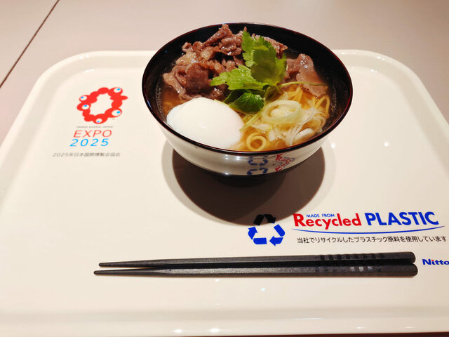 【えげつな～】万博、話題のえきそば １杯3850円！むっちゃ売れる