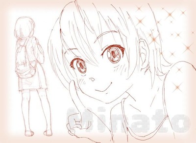 イラスト線画練習