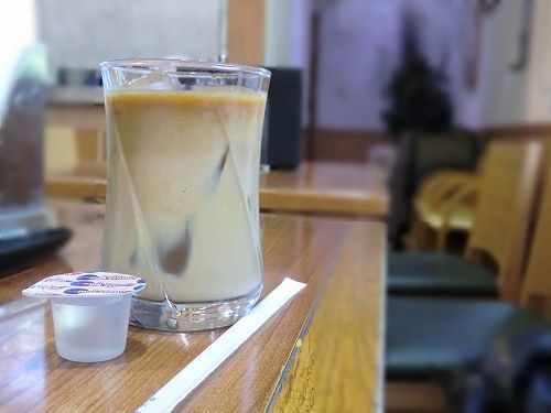 RESTAURAUNT LYON(リヨン)(西宮名塩SA上り線)〔カフェオレ（アイス）〕 (4)