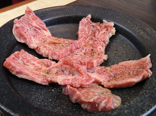 【炭火焼肉 みきや】“特上カルビ塩焼き” (10)