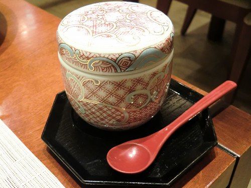 日本料理 四季彩 (“煮物”［トマト茶碗蒸し］)