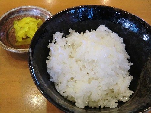 【とんかつ 隅野 SUMINO】 (*ご飯*と新香)