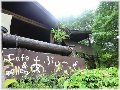 【cafe&galleryあぷりこーぜ】
◆住所：兵庫県三田市小野1164-182
◆電話番号：0795062564
◆定休日：日・月曜日（土曜日は不定休）
　夏期冬期休業、臨時休業あり
◆営業時間：11:00 ～ 16:00（15:30L.O）
　ランチタイムは14:00L.O
◆駐車場：あり（10台、店舗より数メートル）
◆アクセス：
・車：宝塚方面より→国道176号線から三輪交差点を右折。
　篠山方面より→国道176号線福島交差点を左折、有馬富士公園口交差点を左折。
　そこから志手原交差点を左折。
　花山の湯を通り越し、喫茶店「やまぼうし」を過ぎたところをすぐ左折。そこからは道なり。
　お店から少し離れたところに２ヶ所駐車場あり。
・電車：JR三田から尼寺行きのバス『尼寺口』下車。徒歩15分。
◆クレジットカード：利用不可
◆煙草：禁煙
◆お手洗い：洋式（男女共用一ヶ所）
◆客席：テーブル席（室内・テラス）
(cafe&galleryaprikose)
 (1)