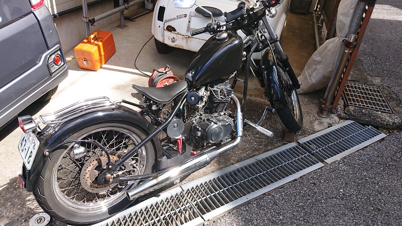 バイク ヘイスト２５０ エンスト ガス欠 笑 Studio H K Works