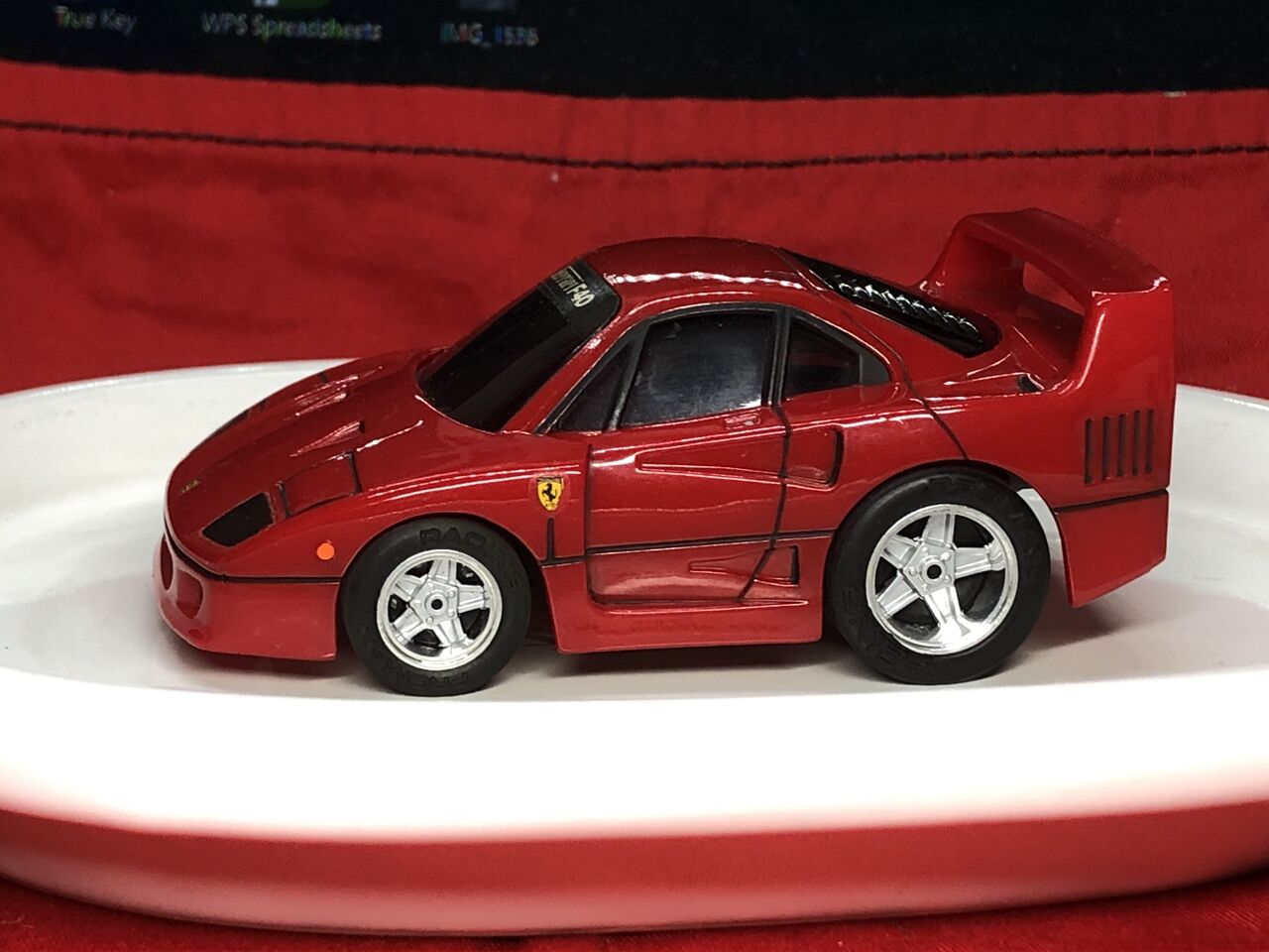 ミツワ ミッドレーサー フェラーリ F40 プラモデル 心苦しく