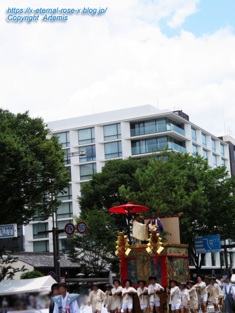 22.7.17.2 祇園祭 白楽天山 四条傘鉾 油天神山  (1)