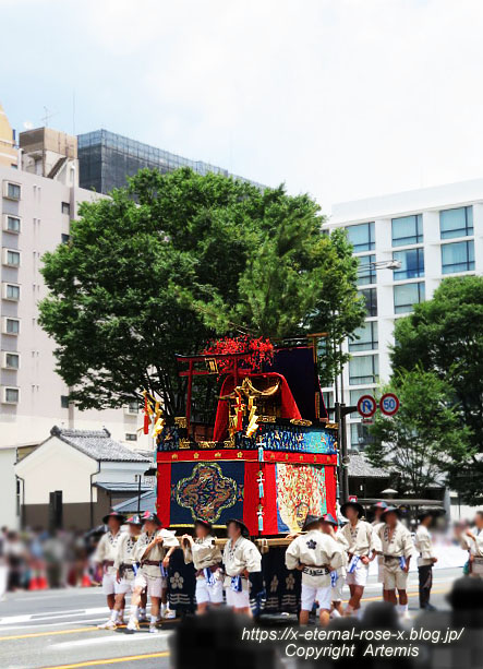 22.7.17.2 祇園祭 白楽天山 四条傘鉾 油天神山  (24)